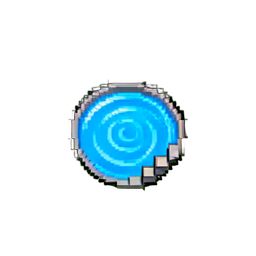 Water Shallow (16-Bit) - 256x256 pixel art sprite