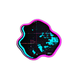 Water Shallow (Cyberpunk) - 256x256 pixel art sprite