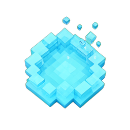 水浅 (体素) — 256×256 像素游戏素材