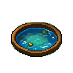 Water Shallow - 256x256 pixel art sprite