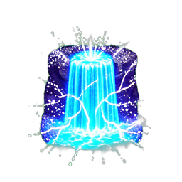 Cascade (VFX) — sprite pixel art 256×256