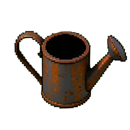 Watering Can (16-Bit) - 256x256 pixel art sprite