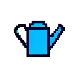 Arrosoir (Basse Résolution) — sprite pixel art 256×256