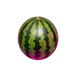 Watermelon (Atmospheric) - 256x256 pixel art sprite