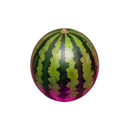 Watermelon (Atmospheric) — 256×256 pixel art sprite