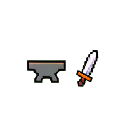 Magasin d'armes (Basse Résolution) — sprite pixel art 256×256