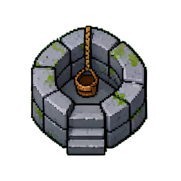 Well (16-Bit) - 256x256 pixel art sprite