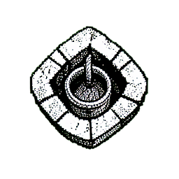 Well (1-Bit) - 256x256 pixel art sprite