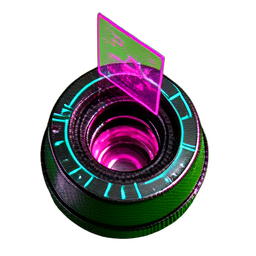 Well (Cyberpunk) - 256x256 pixel art sprite