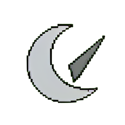 Wolfsjäger (Niedrigauflösung) — 256×256 Pixel-Art-Sprite