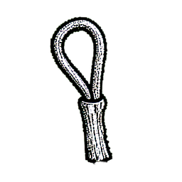 Whip (1-Bit) — 256×256 Pixel-Art-Sprite