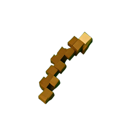 Whip (Voxel) - 256x256 pixel art sprite