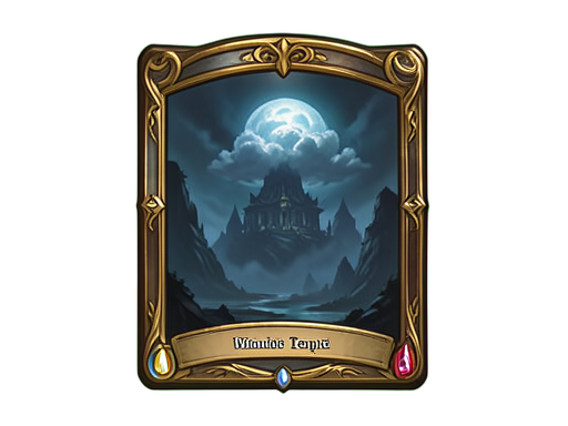 Weiße Wolken Tempel — 512×384 Pixel-Art-Sprite