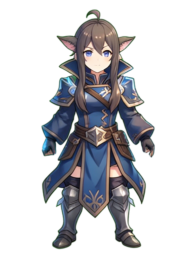 Wind Mage Gale Warrior — 384×512 pixel art sprite
