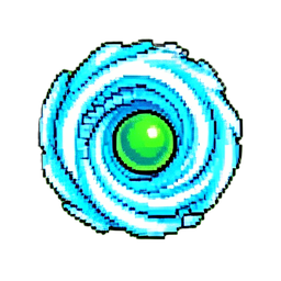 Wind Spirit (16-Bit) - 256x256 pixel art sprite