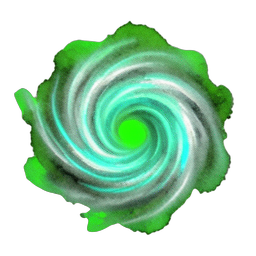 Wind Spirit (Atmospheric) - 256x256 pixel art sprite