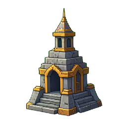 Observatoire du vent — sprite pixel art 256×256