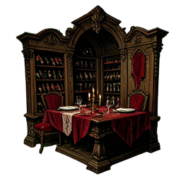 Weinkammer — 256×256 Pixel-Art-Sprite