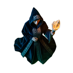 Witch Apprentice (Cinematic) - 256x256 pixel art sprite