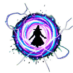 Aprendiz de bruja (VFX) — sprite pixel art 256×256