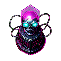 Witch Doctor (Cyberpunk) - 256x256 pixel art sprite