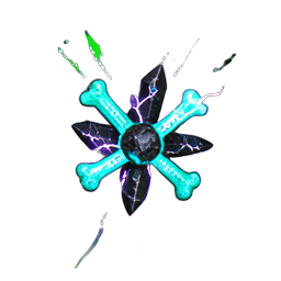 Hexenarzt (VFX) — 256×256 Pixel-Art-Sprite