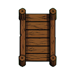 Wood Bridge (16-Bit) - 256x256 pixel art sprite