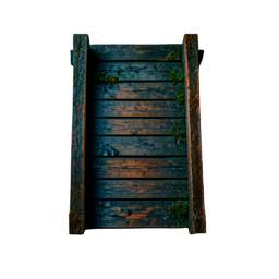 Wood Bridge (Cinematic) - 256x256 pixel art sprite