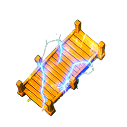 Wood Bridge (VFX) - 256x256 pixel art sprite