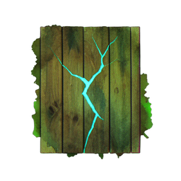 Wood Deck (Atmospheric) - 256x256 pixel art sprite