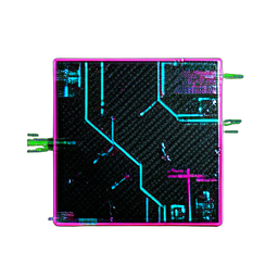 Wood Deck (Cyberpunk) - 256x256 pixel art sprite