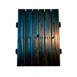 Wood Dock (Cinematic) - 256x256 pixel art sprite