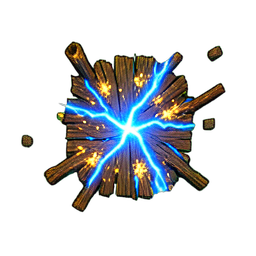 Wood Dock (VFX) - 256x256 pixel art sprite