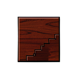 나무 바닥 (16비트) — 256×256 픽셀 아트 스프라이트