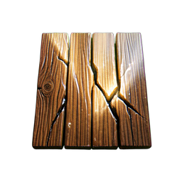 Wood Floor (HD-2D) - 256x256 pixel art sprite