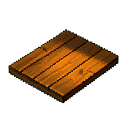 Wood Floor - 256x256 pixel art sprite