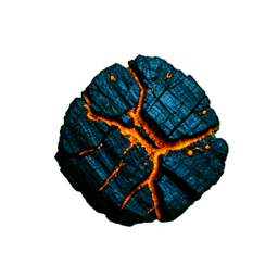 Wood Log (Cinematic) - 256x256 pixel art sprite