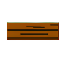Holzplatte (Niedrigauflösung) — 256×256 Pixel-Art-Sprite