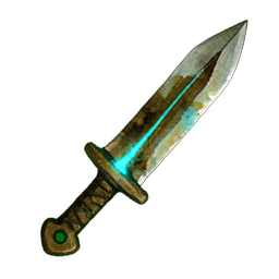 Wooden Sword (Atmospheric) - 256x256 pixel art sprite