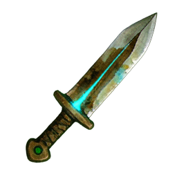 Espada de madera (Atmósfera) — sprite pixel art 256×256