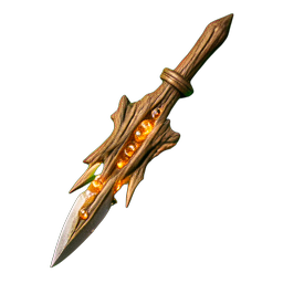 Wooden Sword (HD-2D) - 256x256 pixel art sprite