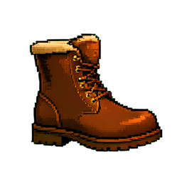 Wool Boots — 256×256 pixel art sprite