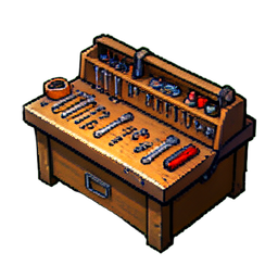 Workbench - 256x256 pixel art sprite