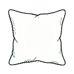 Almohada tejida — sprite pixel art 256×256