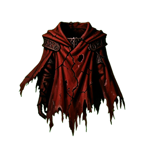 Tissu déchiré — sprite pixel art 512×512