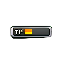 Barra de XP Estrella — sprite pixel art 256×256