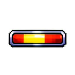 Barra de XP — sprite pixel art 256×256