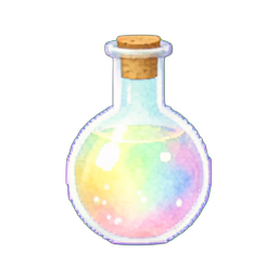 XP-Boost-Elixier — 256×256 Pixel-Art-Sprite