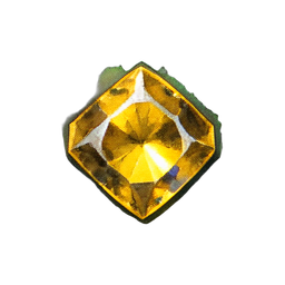 Yellow Gem (Atmospheric) - 256x256 pixel art sprite