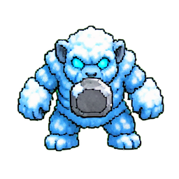 Yeti (16-Bit) - 256x256 pixel art sprite